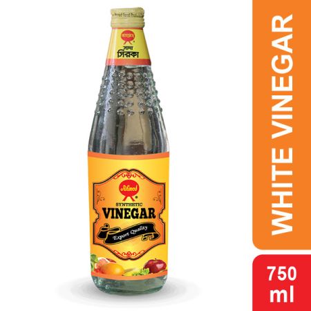 Ahmed White Vinegar (Glass Bottle) 750 ml - Daily Bazar - Retail Online  Grocery Shop in Bangladesh