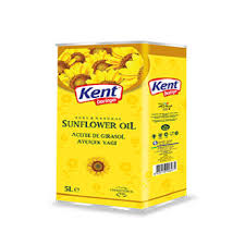 Kent Sunflower Oil 5 Liter Tin